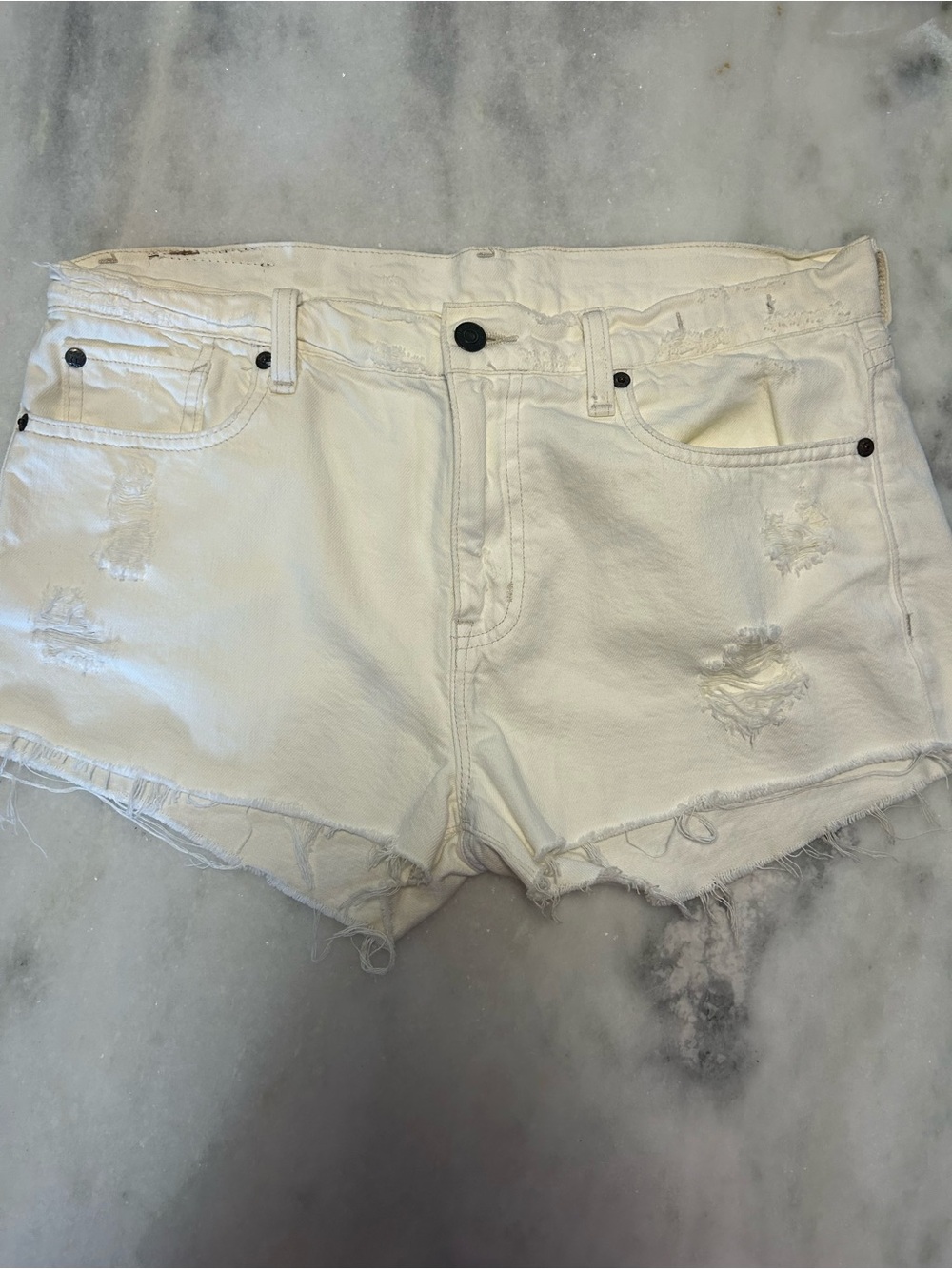 DENIM & SUPPLY Ralph Lauren Boyfriend cutoff denim shorts
